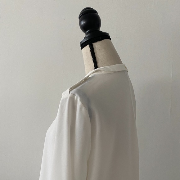 Adolfo Dominguez White Shirt Size 8 - Picture 4 of 10